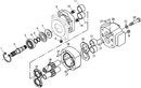MOTOR M - 350 EXTRATOR SECUNDÁRIO JOHN DEERE 3239210160 CB01463297