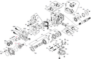 BOMBA 90/100 TADEM TRANSMISSÃ O LADO ESQUERDO JOHN DEERE (MÁQUINA DE ESTEIRA) 9622361  CB11487656 CB11484116